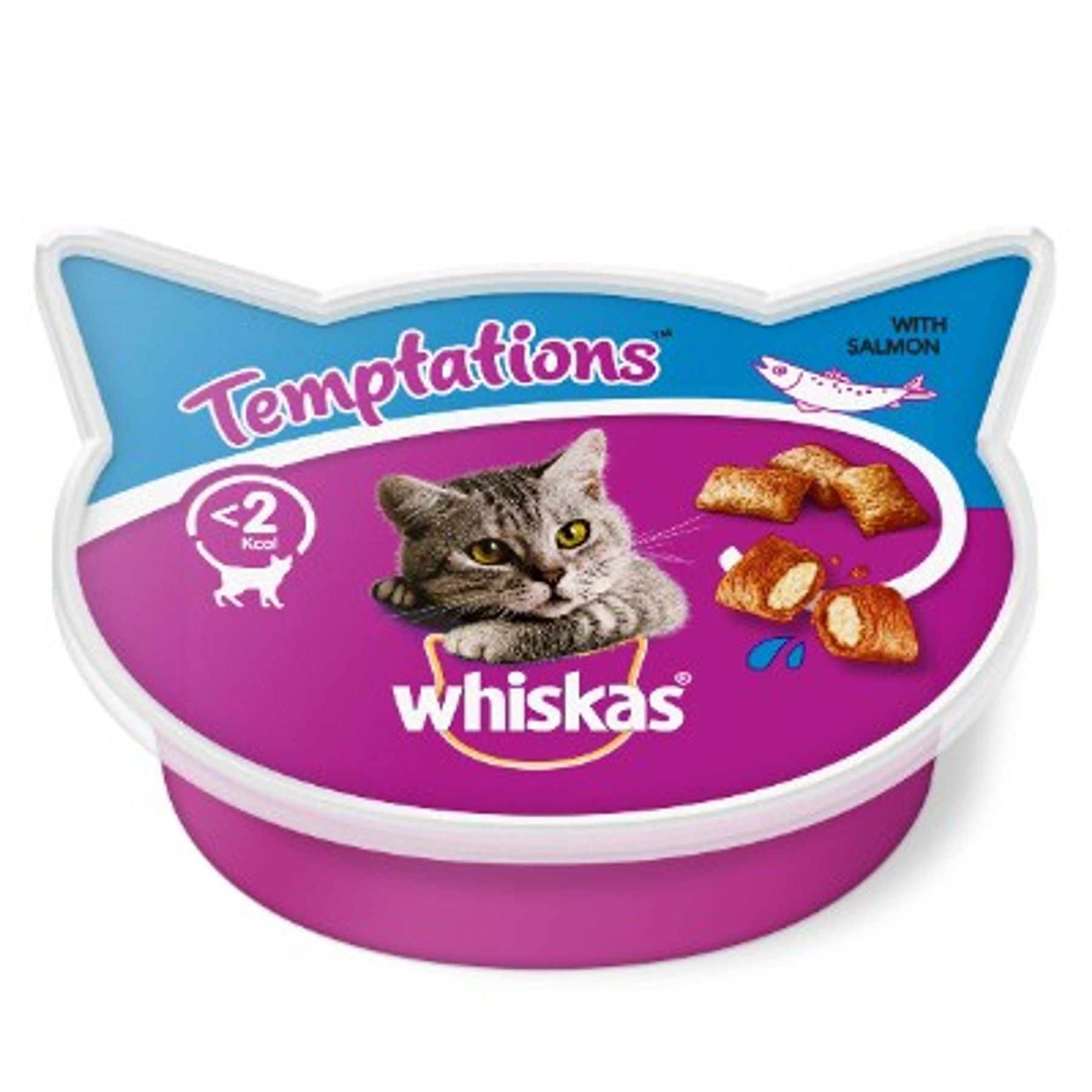 Whiskas Temptations Salmone gr 60 Whiskas Temptations Salmone gr 60